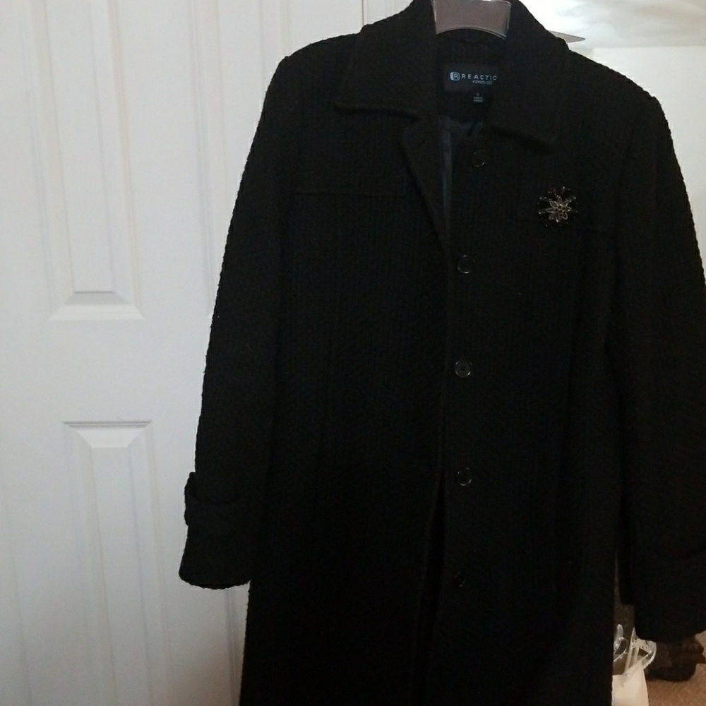 Black coat